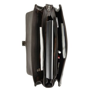 Gerard Henon Briefcase With 3 Compartments (1113)