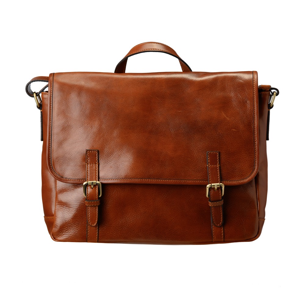 Men's Leather Messenger Bag (460)