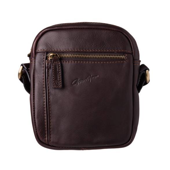 Leather handbag Gerard Darel Beige in Leather - 40586351