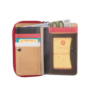 Daniela Moda Women's Leather Wallet (1392)