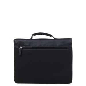 Gerard Henon Leather Briefcase with 2 Compartments (1433)