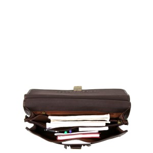 Gerard Henon Δερμάτινος Χαρτοφύλακας 2 Χώρων (1435)