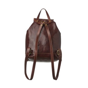 Women's Leather Backpack (1784)