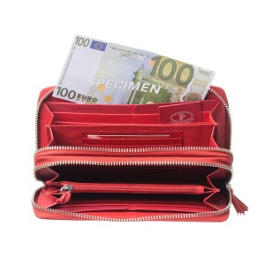 Luciano Polini Women's Leather Wallet (420)