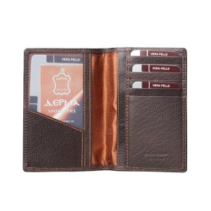 Luciano Polini Δερμάτινη Θήκη Ταυτότητας/Καρτοθήκη (414)