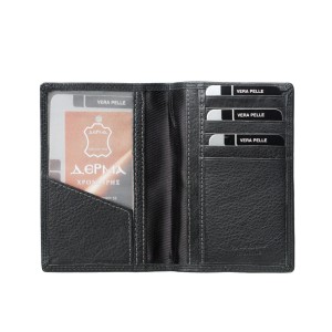 Luciano Polini Leather ID case/Cardholder (414)