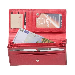 Luciano Polini Women's Leather Wallet (548)